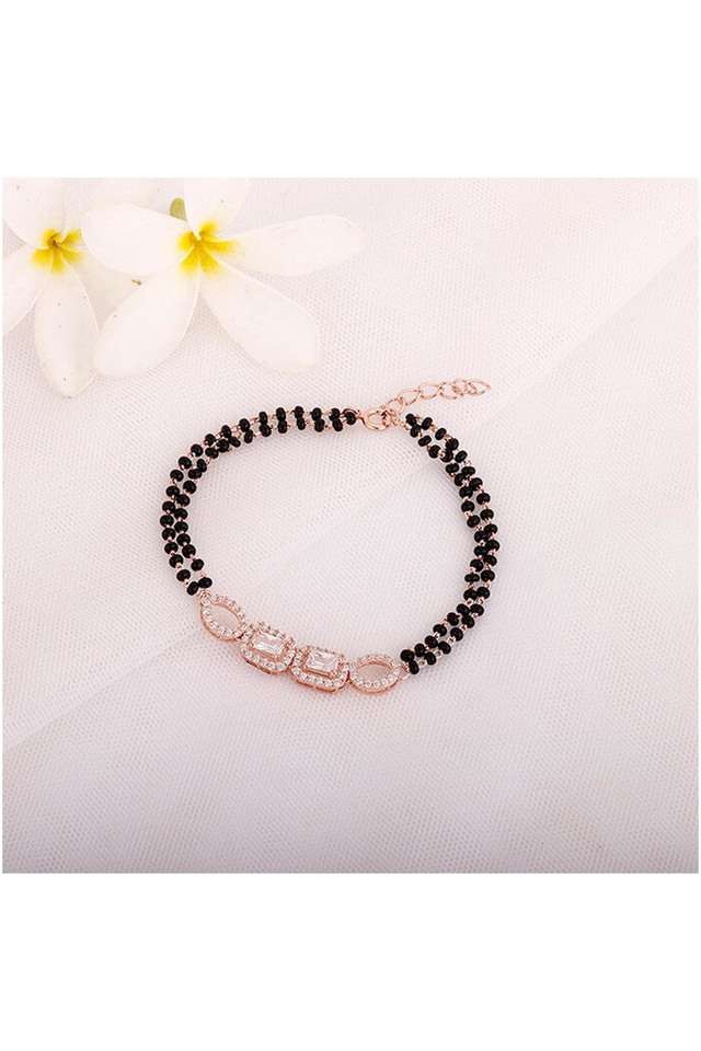 Stylish-Zircon-Spring-Ring-Clasp-Western-Womens-Bracelet