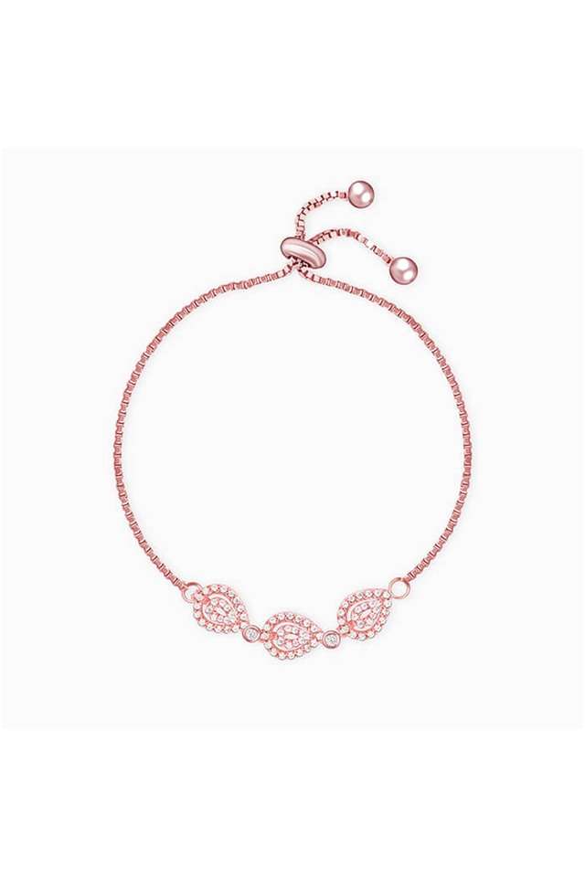 Stylish-Zircon-Spring-Ring-Clasp-Western-Womens-Bracelet