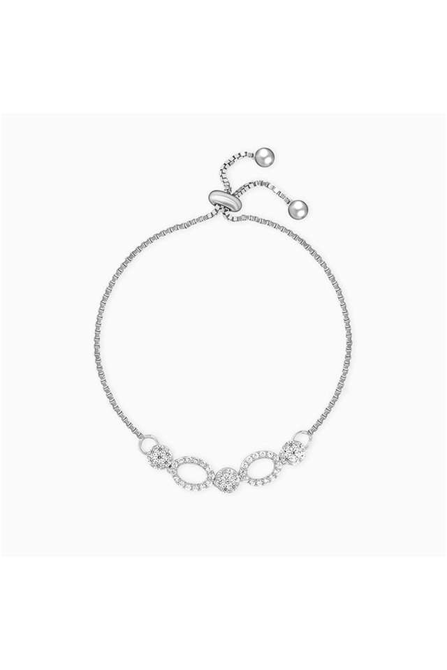 Stylish-Zircon-Spring-Ring-Clasp-Western-Womens-Bracelet