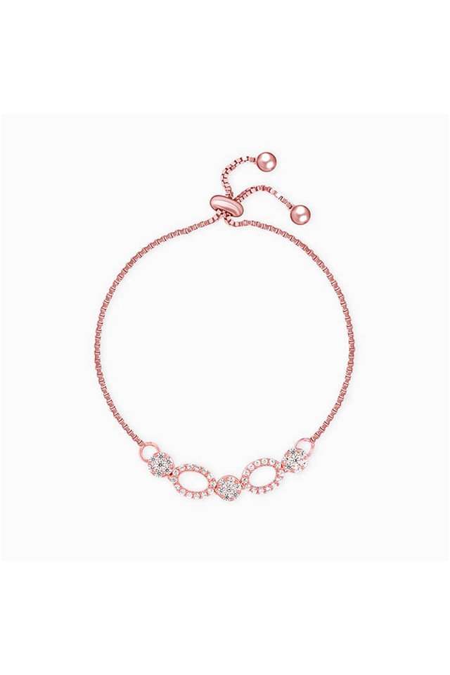Stylish-Zircon-Spring-Ring-Clasp-Western-Womens-Bracelet