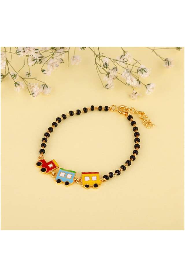 Stylish-Zircon-Spring-Ring-Clasp-Western-Kids-Bracelet