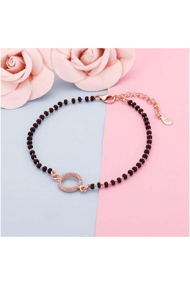 Stylish-Zircon-Spring-Ring-Clasp-Western-Womens-Bracelet