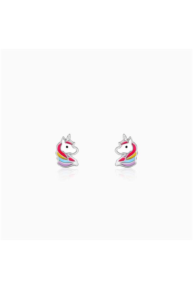 Stylish-Zircon-Push-Back-Clasp-Western-Kids-Earrings