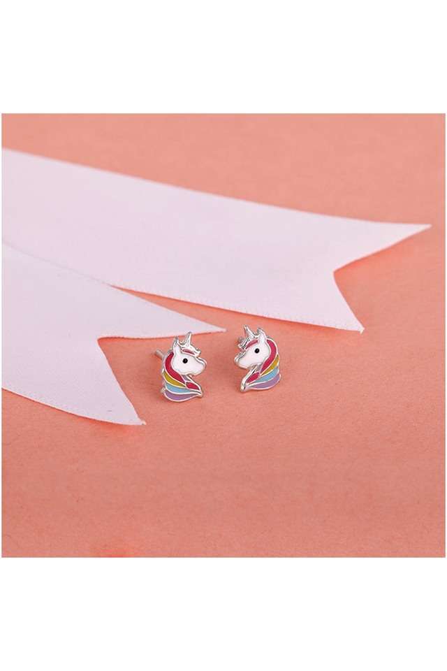Stylish-Zircon-Push-Back-Clasp-Western-Kids-Earrings