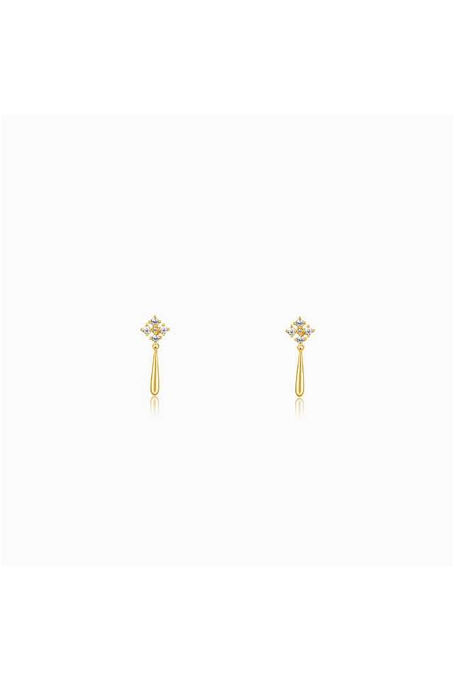 Stylish-Zircon-Push-Back-Clasp-Western-Womens-Earrings