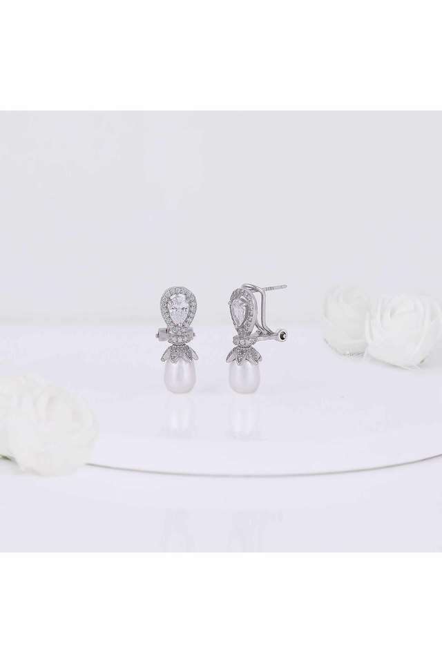 Rose-Gold-Sparkling-Western-Drop-Earrings