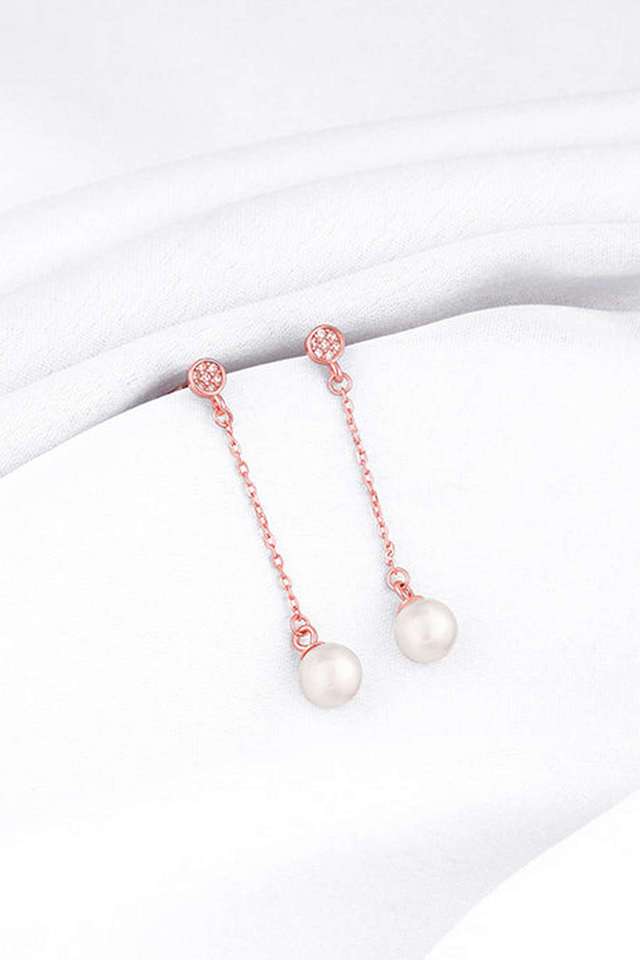 Rose-Gold-Zircon-Pearl-Drop-Earrings