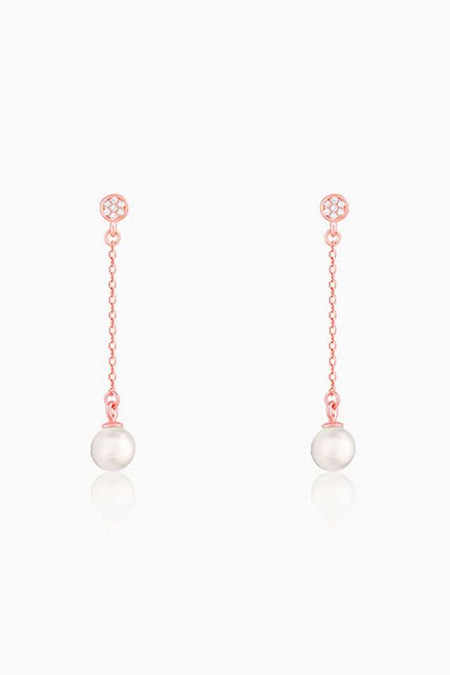 Rose-Gold-Zircon-Pearl-Drop-Earrings