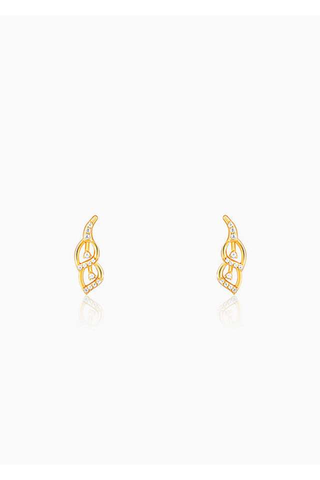 Golden-Tiered-Shine-Earrings
