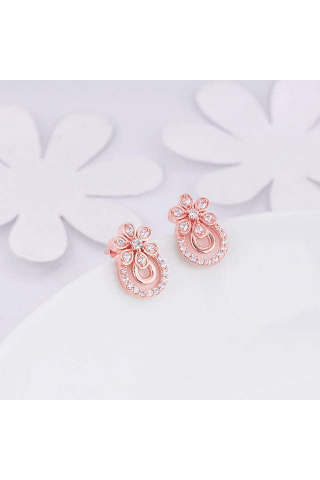 Rose-Gold-Floral-Arch-Earrings
