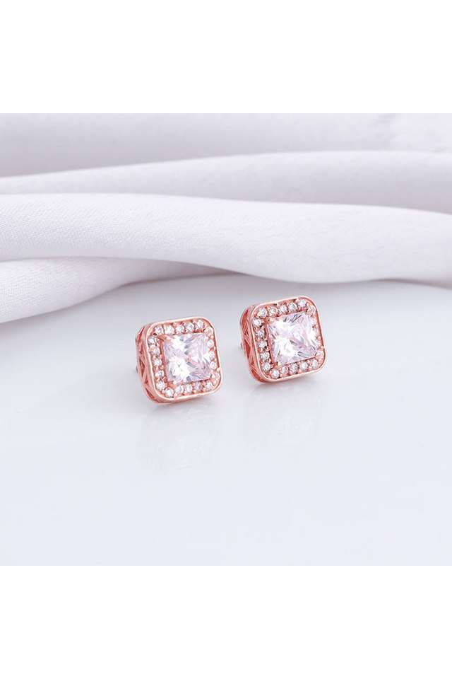 Rose-Gold-Love-Square-Earrings