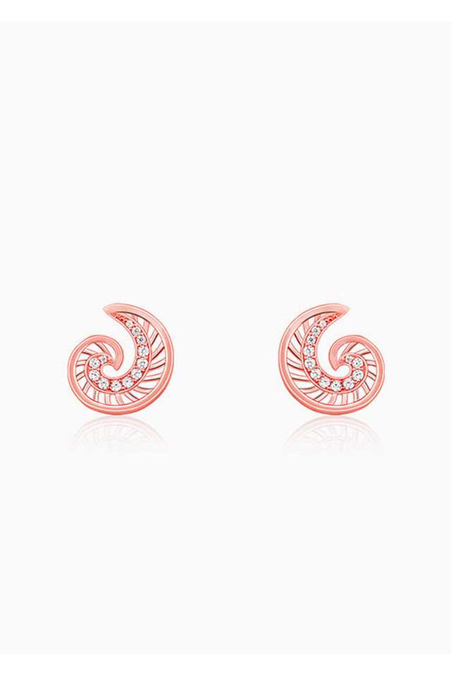 Rose-Gold-Volute-Earrings