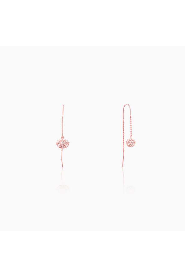 Rose-Gold-Lotus-Sui-Dhaga-Earrings