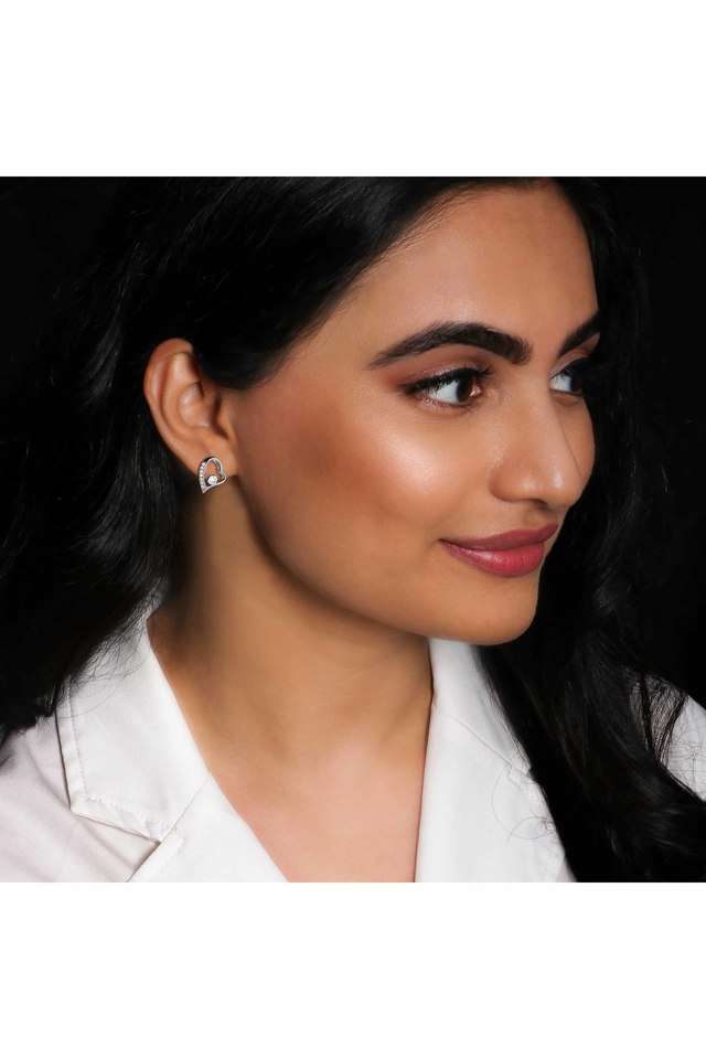 Womens-Sterling-Silver-Western-Earrings