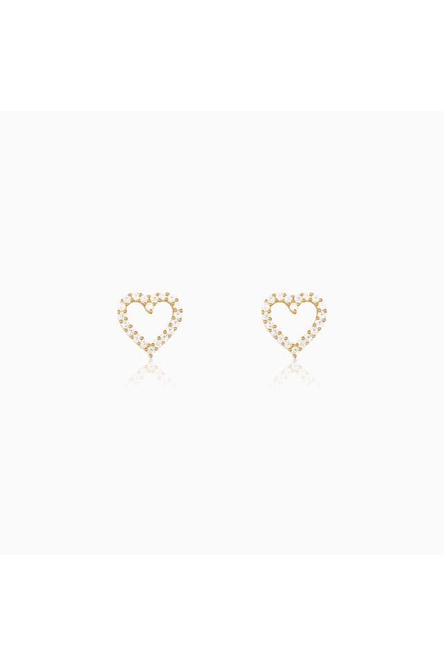 925-Sterling-Silver-Zircon-Stone-Women-Western-Wear-Gold-Plated-Earrings