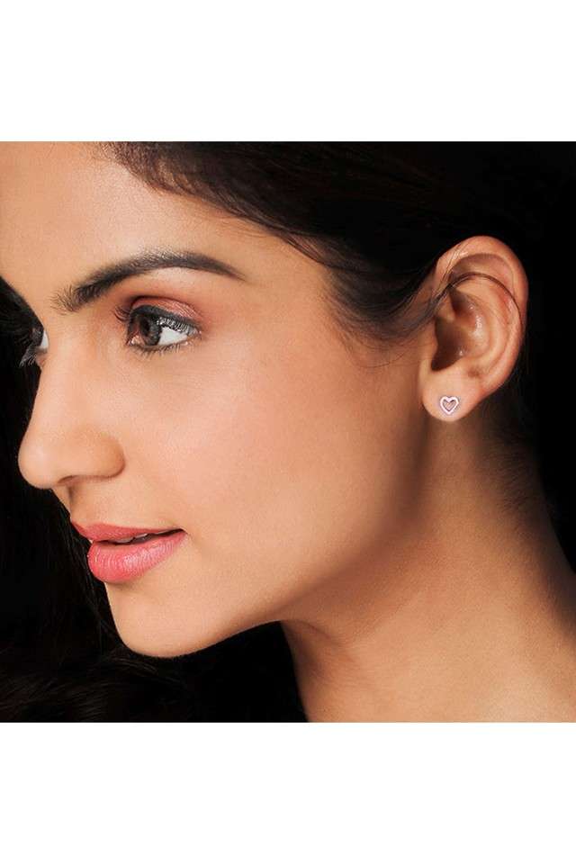 925-Sterling-Silver-Women-Western-Wear-Rosegold-Plated-Earrings