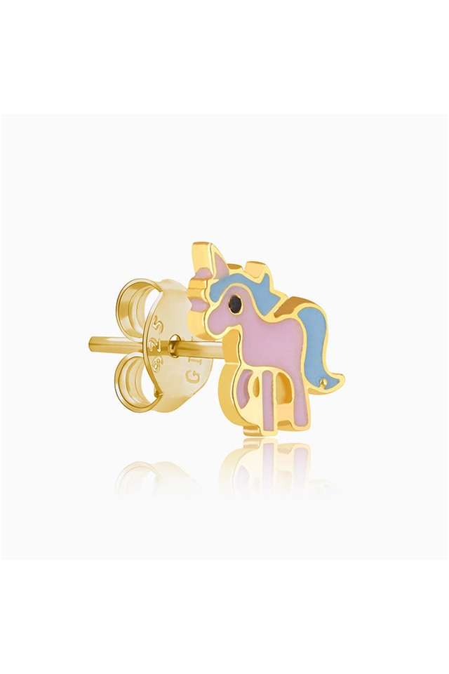 Stylish-Zircon-Push-Back-Clasp-Western-Kids-Earrings