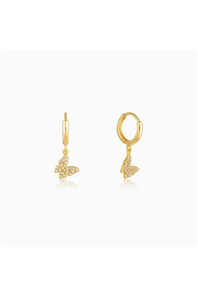 Stylish-Zircon-Push-Back-Clasp-Western-Womens-Earrings