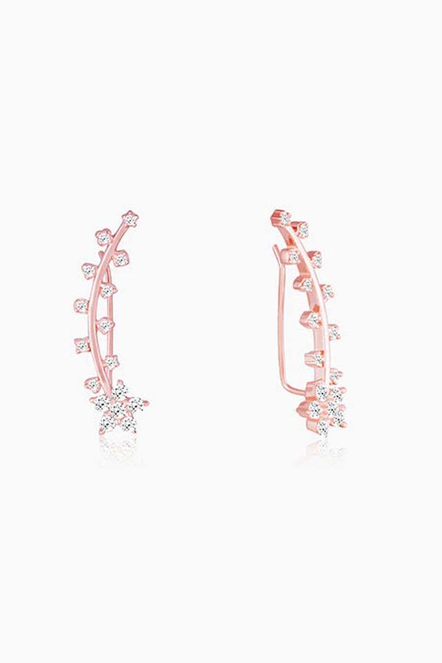 Rose-Gold-Floral-Branch-Ear-Cuffs