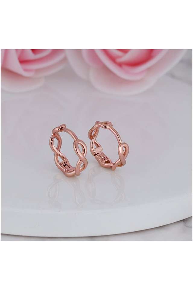 Stylish-Zircon-Push-Back-Clasp-Western-Womens-Earrings