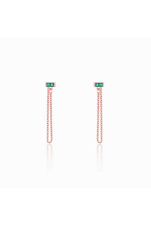 Stylish-Zircon-Push-Back-Clasp-Western-Womens-Earrings