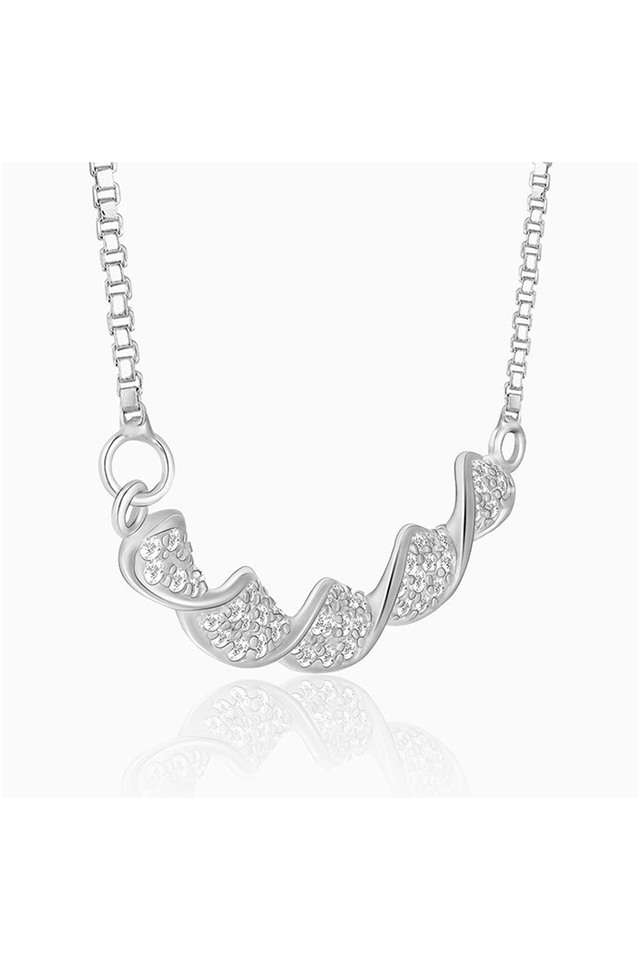 Stylish-Zircon-Fish-Hook-Clasp-Western-Womens-Necklace