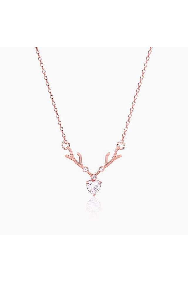 Valentines-Rose-Gold-Women-s-Fish-Hook-Clasp-Pendant