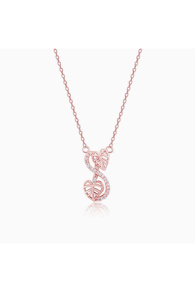 Rose-Gold-Intertwined-Leaves-Necklace