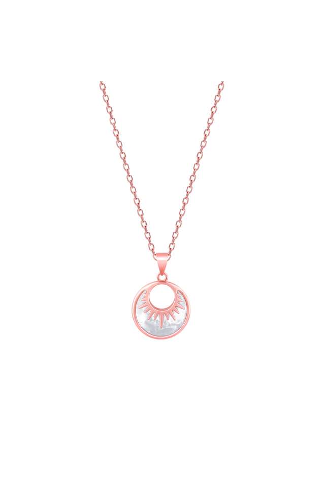 Rose-Gold-Blazing-Sun-Fish-Hook-Clasp-Pendant