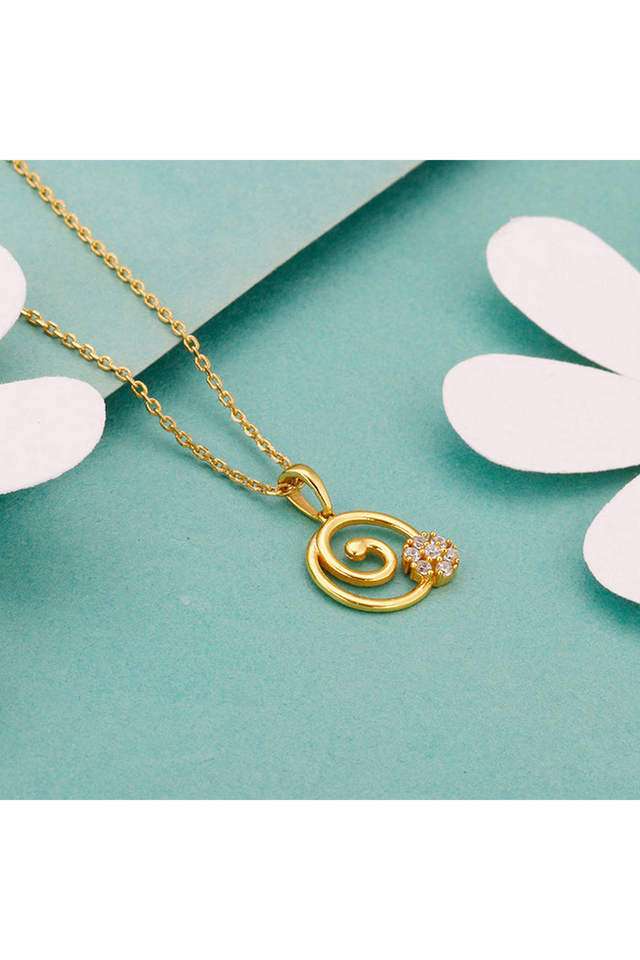 Golden-Spiral-Keepsake-Pendant-With-Link-Chain