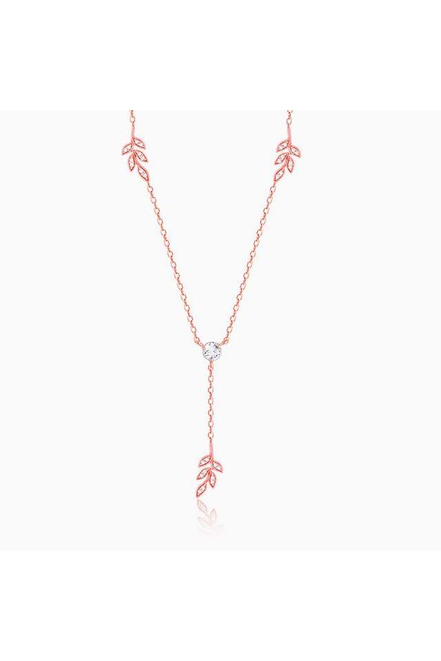 Rose-Gold-Leaf-Lariat-Necklace