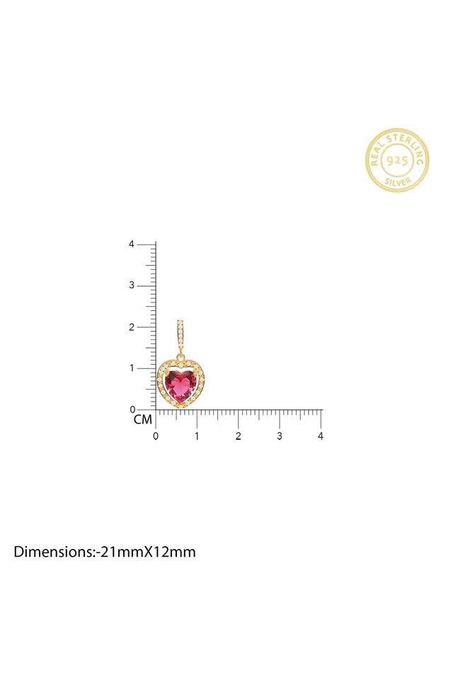 Valentines-Rose-Gold-Women-s-Fish-Hook-Clasp-Pendant