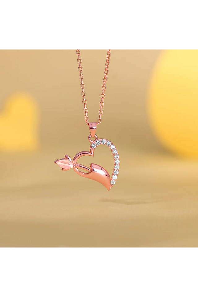 Rose-Gold-Forevermore-Pendant-With-Link-Chain