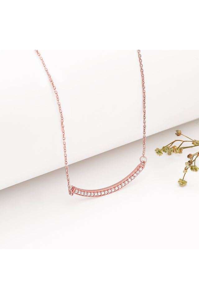 Valentines-Rose-Gold-Women-s-Fish-Hook-Clasp-Pendant
