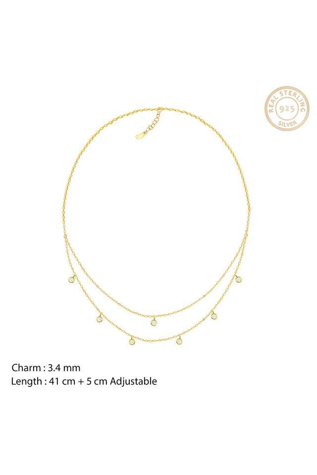 Valentines-Rose-Gold-Women-s-Fish-Hook-Clasp-Pendant