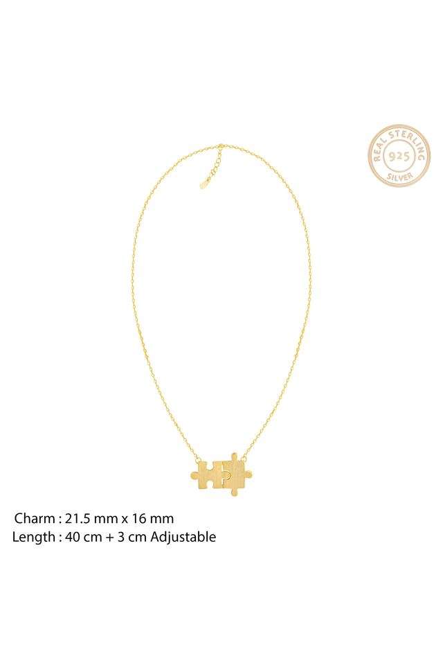 Valentines-Gold-Women-s-Fish-Hook-Clasp-Pendant