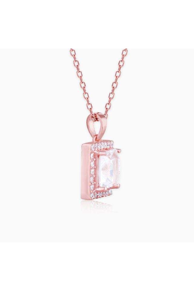 Valentines-Rose-Gold-Women-s-Fish-Hook-Clasp-Pendant