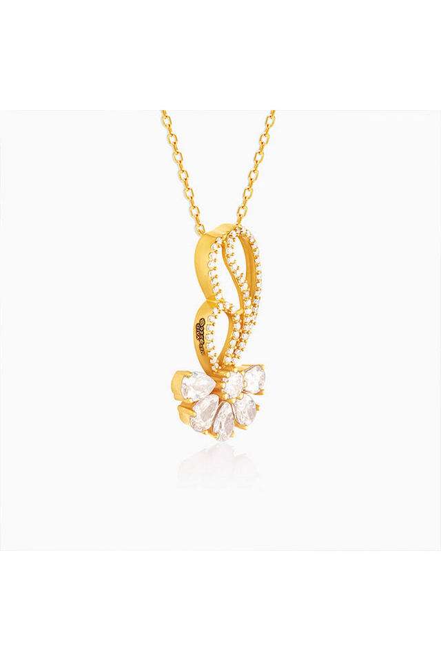 Valentines-Gold-Women-s-Fish-Hook-Clasp-Pendant