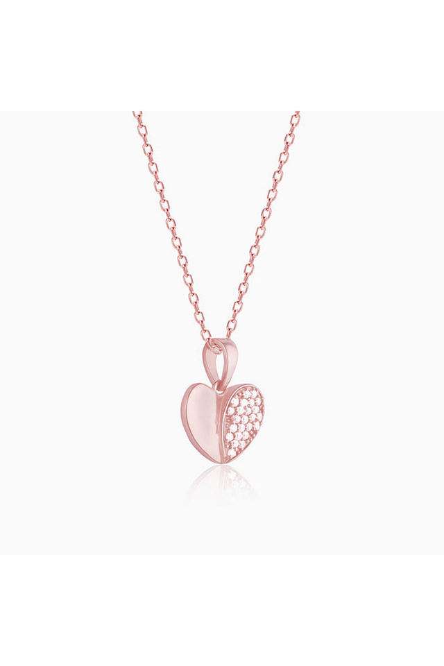 Valentines-Rose-Gold-Women-s-Fish-Hook-Clasp-Pendant