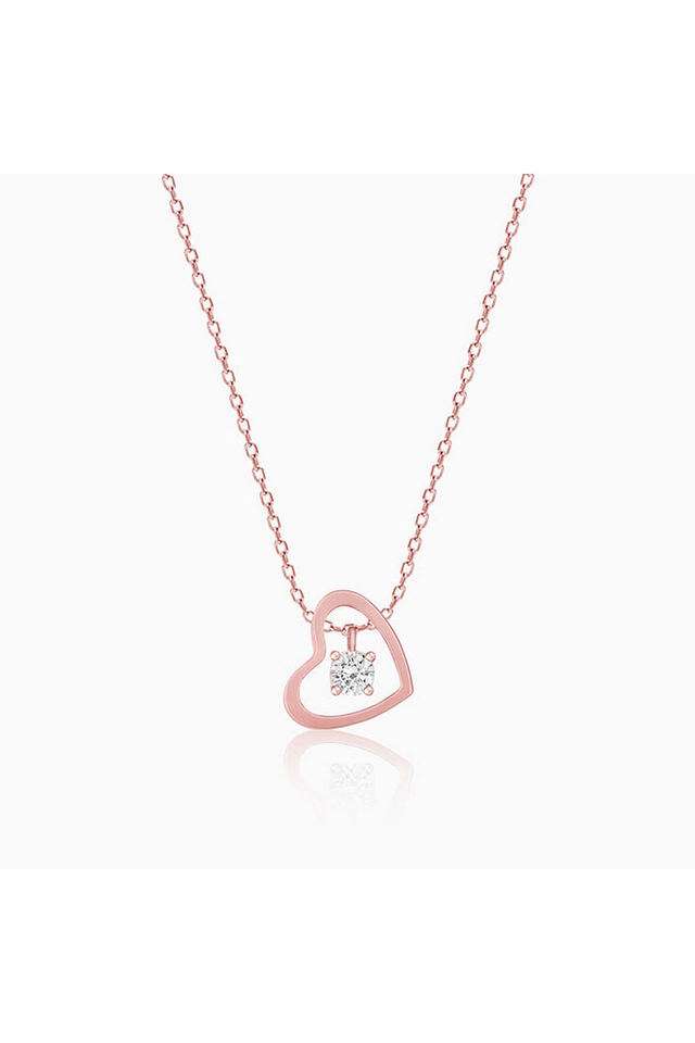 Valentines-Rose-Gold-Women-s-Fish-Hook-Clasp-Pendant