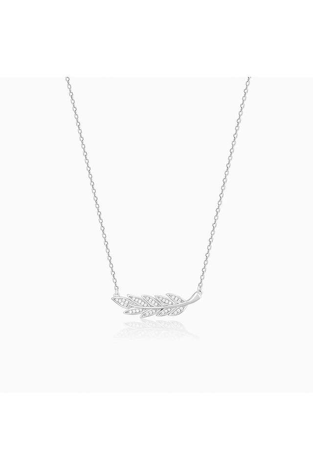 925-Sterling-Silver-Zircon-Stone-Womens-Western-Wear-Necklace