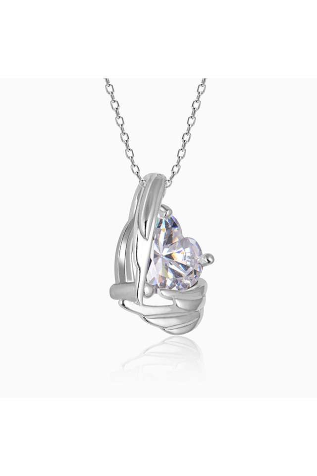 Angel-Wings-Of-Protection-Sterling-Silver-Womens-Western-Pendant