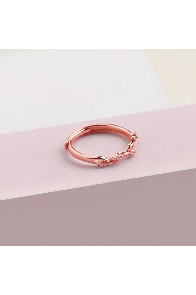 Valentines-Silver-Women-s-Adjustable-Ring