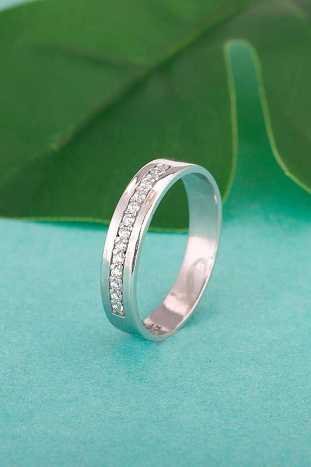 Silver-Simple-Serenity-Men-s-Ring