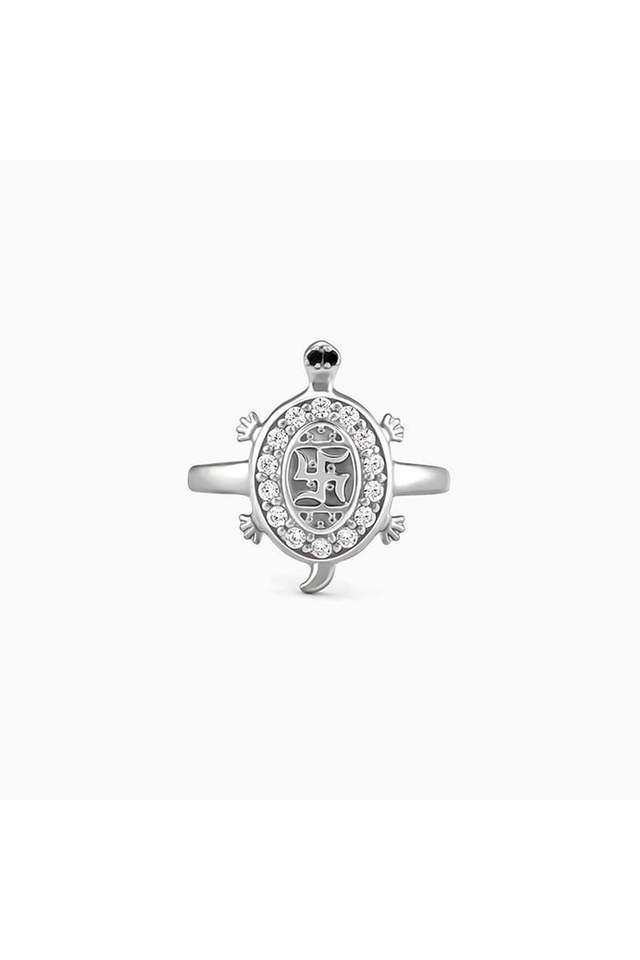Silver-Swastik-Tortoise-Ring