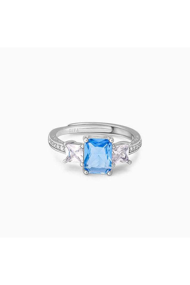 Valentines-Silver-Women-s-Adjustable-Ring