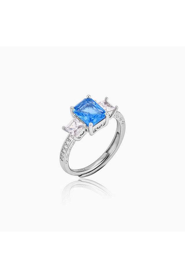 Valentines-Silver-Women-s-Adjustable-Ring