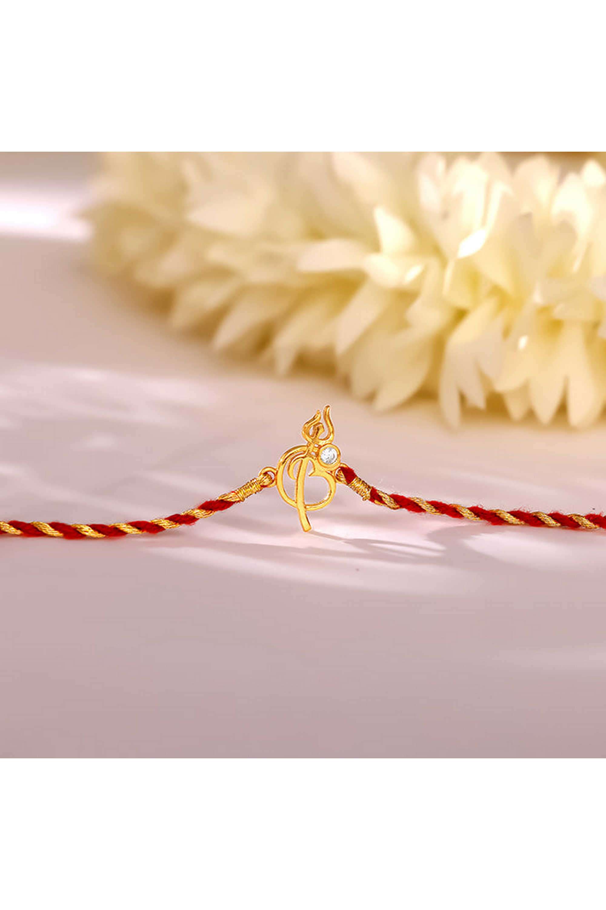 Zircon-Sterling-Silver-925-Ethnic-Men-s-Protection-Rakhi