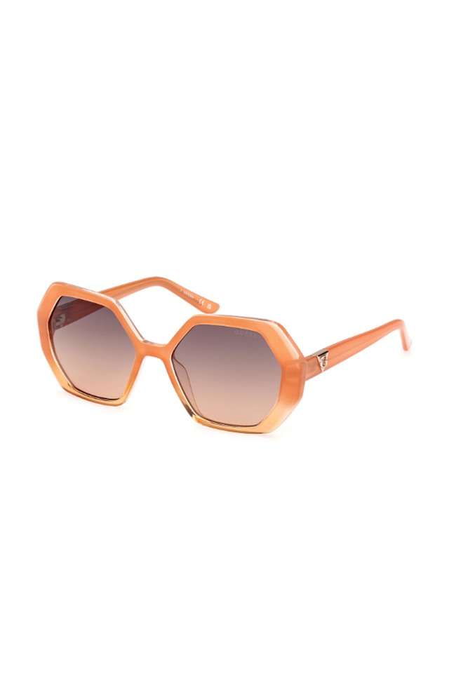 Women-s-Full-Rim-100--UV-Protection-(UV-400)-Hexagon-Sunglasses