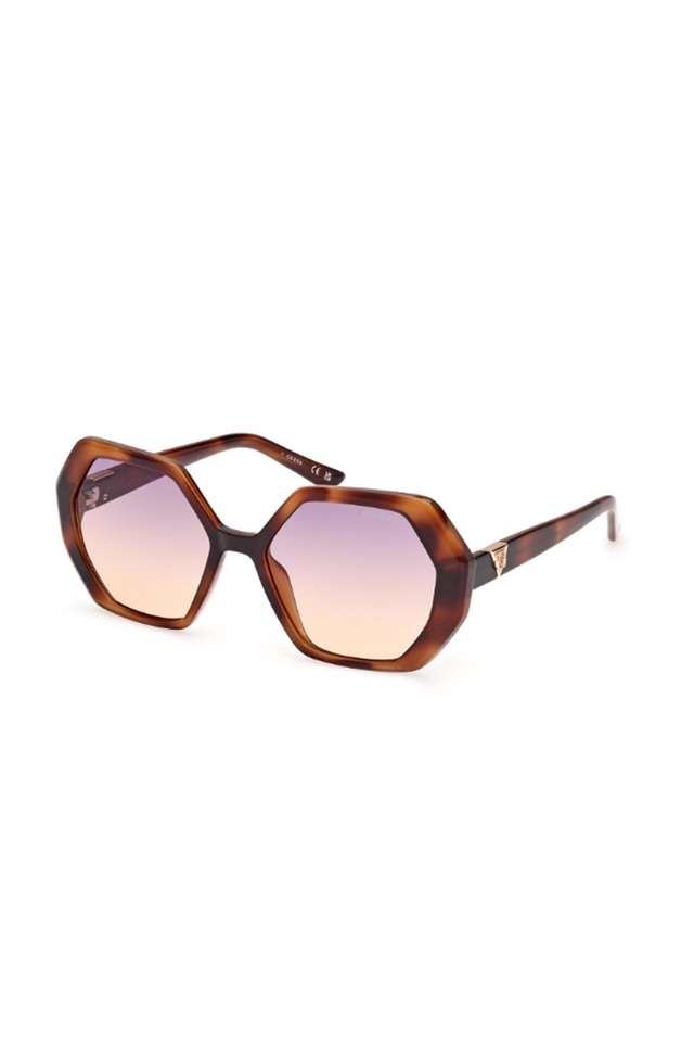 Women-s-Full-Rim-100--UV-Protection-(UV-400)-Hexagon-Sunglasses